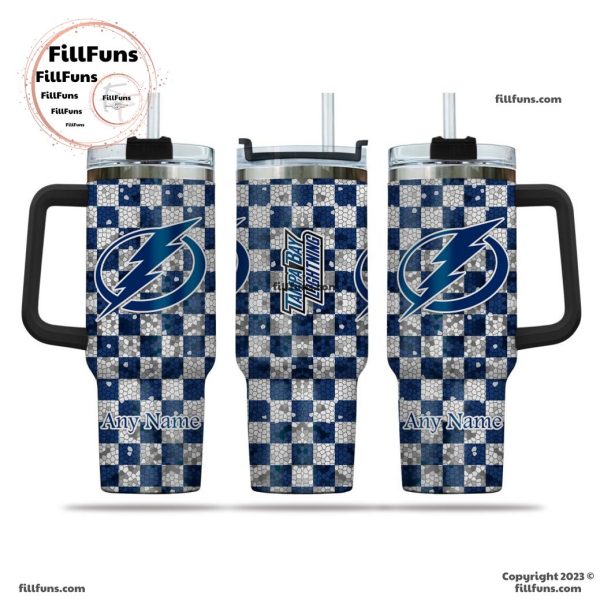 NHL Tampa Bay Lightning Special Design 40oz Tumbler With Handle