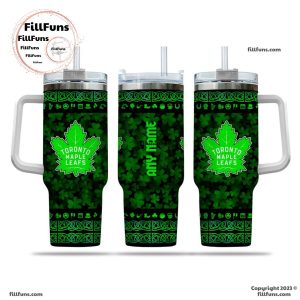 NHL Toronto Maple Leafs Special St. Patrick’s Day 40oz Tumbler With Handle