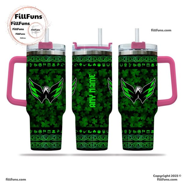 NHL Washington Capitals Special St. Patrick’s Day 40oz Tumbler With Handle