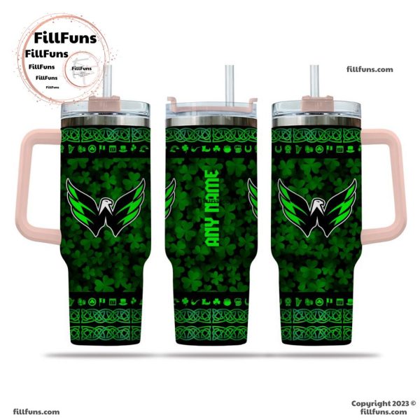 NHL Washington Capitals Special St. Patrick’s Day 40oz Tumbler With Handle