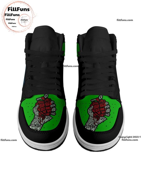 Nimrod Green Day Air Jordan 1 Shoes