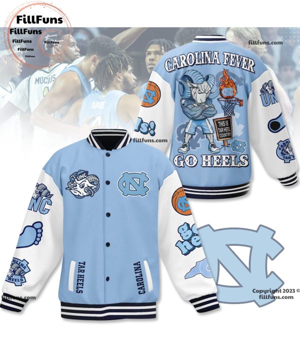 North Carolina Tar Heels Carolina Fever Go Heels Baseball Jacket