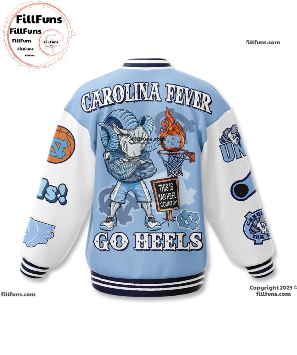 North Carolina Tar Heels Carolina Fever Go Heels Baseball Jacket