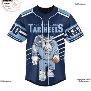 North Carolina Tar Heels Straight Outta Tarheel Country Custom Baseball Jersey