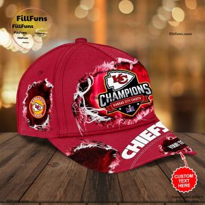Personalized Kansas City Chiefs Super Bowl LVIII Champions Classic Cap