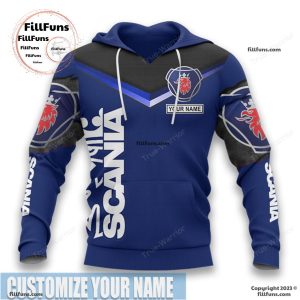 Scania Truck Personalized Hoodie