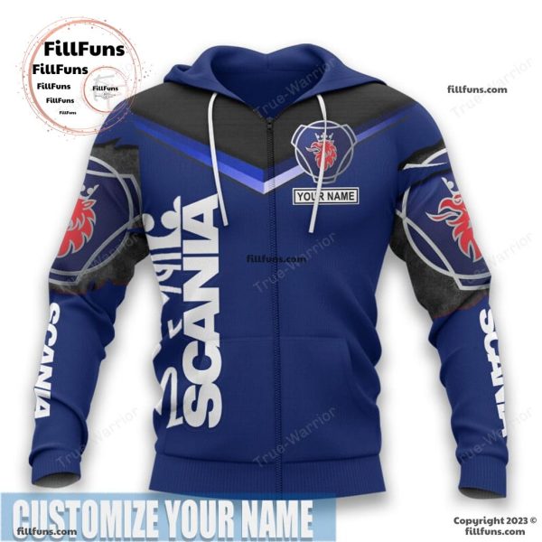 Scania Truck Personalized Hoodie