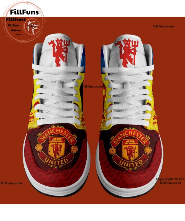 Sir Alex Ferguson Manchester United Air Jordan 1 Shoes