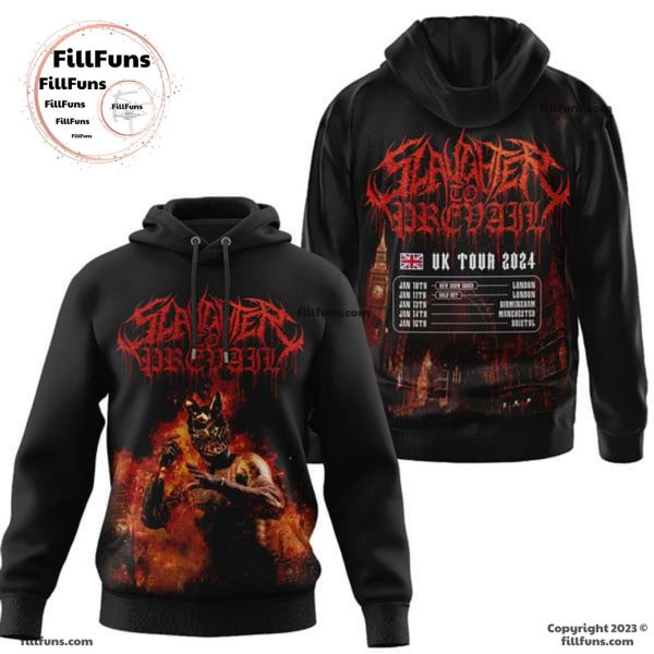 Slaughter To Prevail UK Tour 2024 Zipper Hoodie