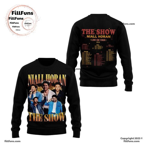 The Show Niall Horan Live On Tour 2024 Zipper Hoodie