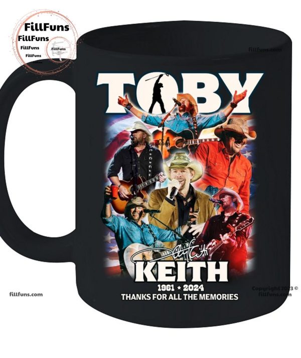 Toby Keith 1961 – 2024 Thanks For All The Memories T-Shirt