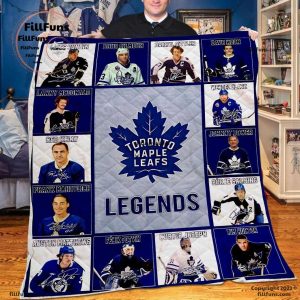Toronto Maple Leafs Legends Limited Edition Fleece Blanket