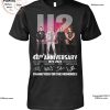 U2 48th Anniversary 1976 – 2024 Thank You For The Memories T-Shirt