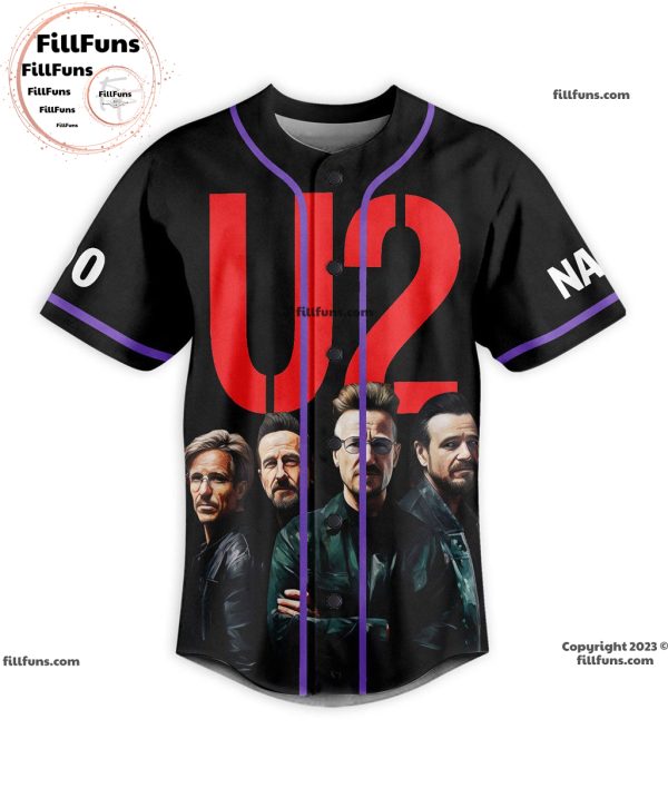 U2 Band I’m Ready For What’s Next CUstom Baseball Jersey