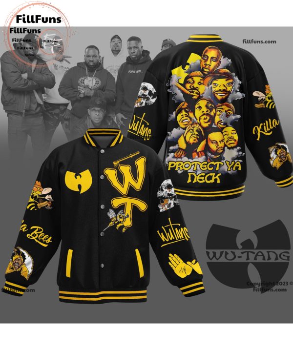 Wu-Tang Clan Protect Ya Neck Baseball Jacket