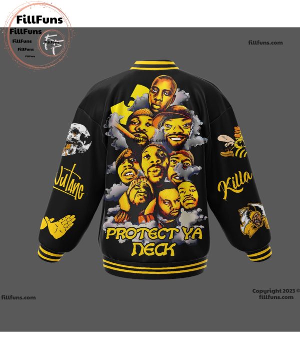 Wu-Tang Clan Protect Ya Neck Baseball Jacket