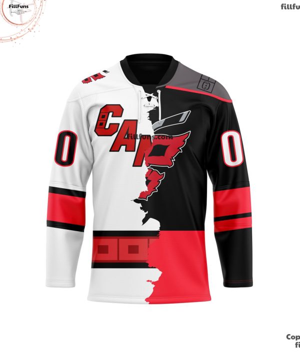 NHL Carolina Hurricanes Personalized Home Mix Away Hockey Jersey