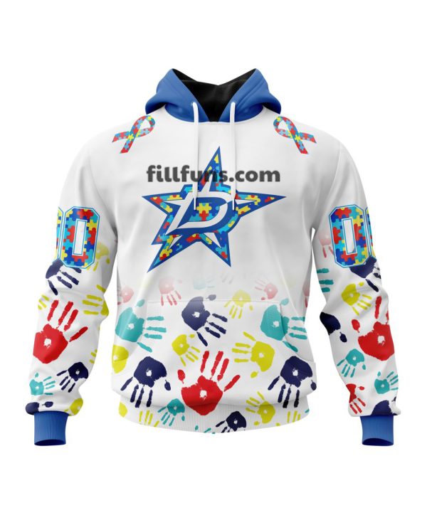 Personalized NHL Dallas Stars Special Autism Awareness Design Hoodie