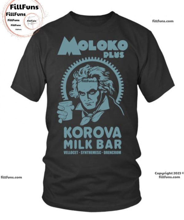 Moloko Plus Korova Milk Bar Vellocet- Synthemesc- Drencrom T-Shirt