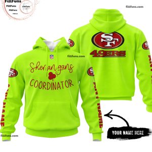 Custom Name NFL San Francisco 49ers Shenanigans Coordinator Hoodie