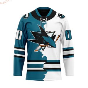 NHL San Jose Sharks Personalized Home Mix Away Hockey Jersey