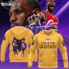 Lebron James Strive For Greatness Yellow Hoodie