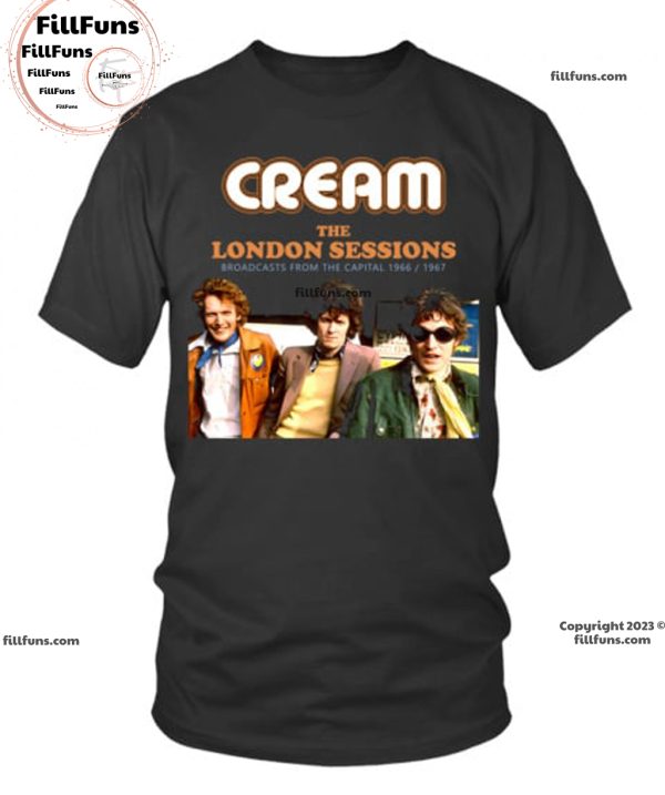 Cream Band The London Sessions Broadcasts From The Capital 19661967 T-Shirt