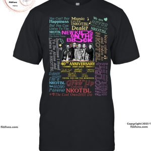 New Kids on the Block Tour 2024 Bundle 40TH Anniversary 1984-2024 Thank You For The Memories T-Shirt