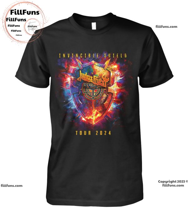 Judas Priest?s Invincible Shield Tour 2024 T-Shirt