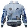 NHL Toronto Maple Leafs Personalized Arena Skyline Design 3D Hoodie