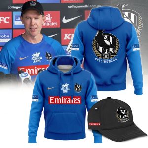 Collingwood Magpies Craig McRae Hoodie, Cap