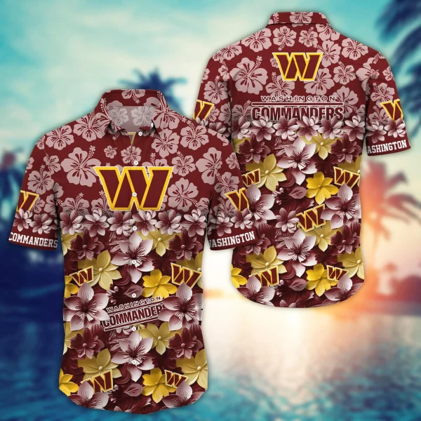 Washington Commanders NFL Hawaiian Shirt Trending Summer