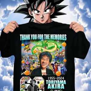Thank You For The Memories 1955-2024 Toriyama Akira T-Shirt
