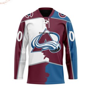 NHL Colorado Avalanche Personalized Home Mix Away Hockey Jersey