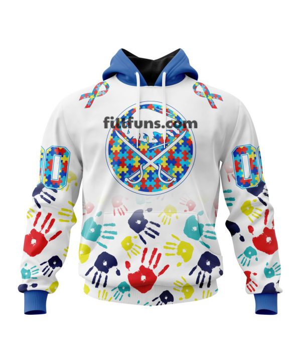 Personalized NHL Buffalo Sabres Special Autism Awareness Design Hoodie