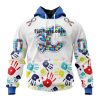 Personalized NHL Buffalo Sabres Special Autism Awareness Design Hoodie