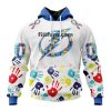Personalized NHL Toronto Maple Leafs Special Autism Awareness Design Hoodie