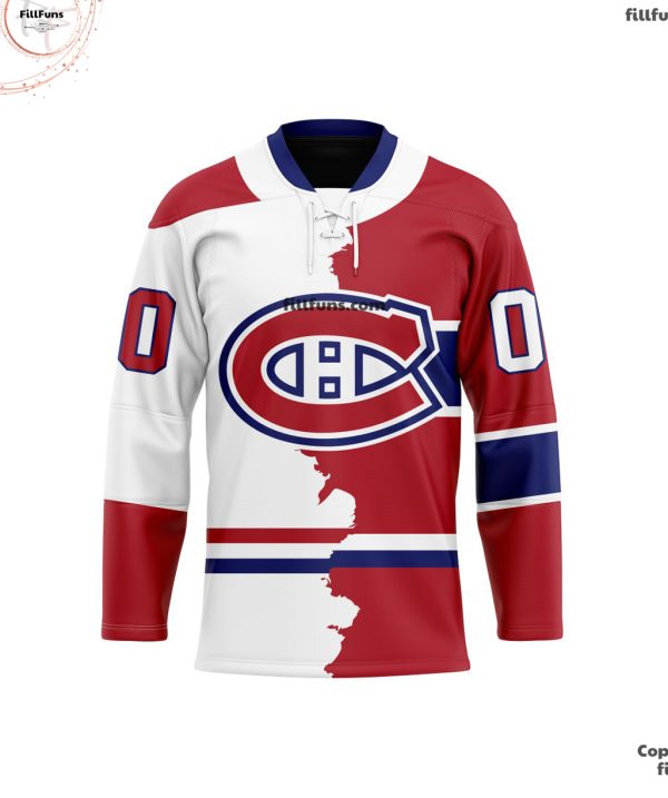 NHL Montreal Canadiens Personalized Home Mix Away Hockey Jersey