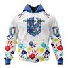 Personalized NHL Vancouver Canucks Special Autism Awareness Design Hoodie