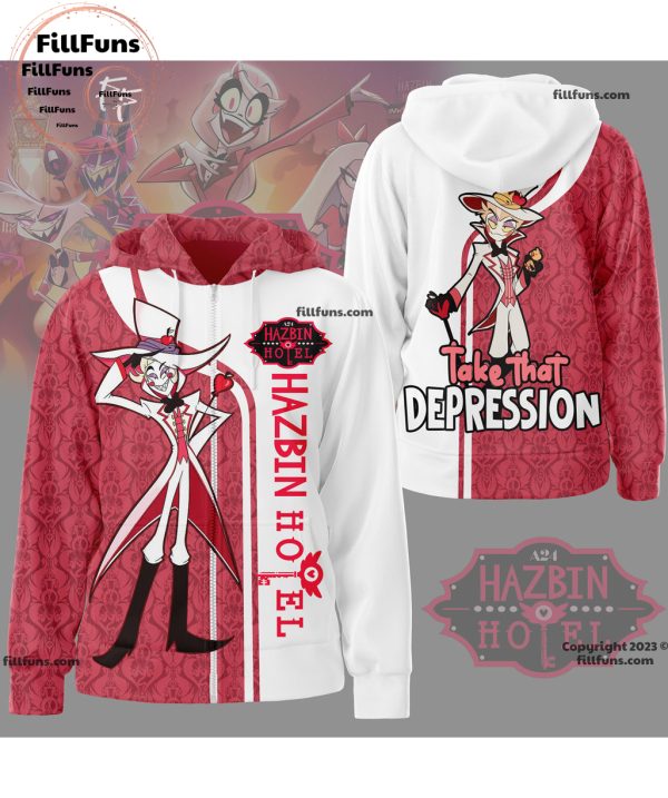 Hazbin Hotel Take That Depression Hoodie