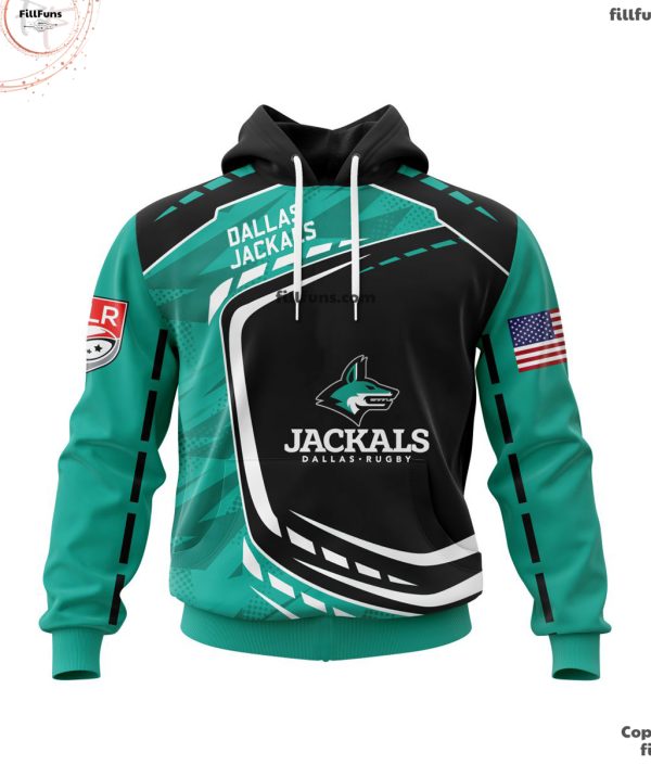 MLR Dallas Jackals Special Design Concept Kits ST2402 3D Hoodie