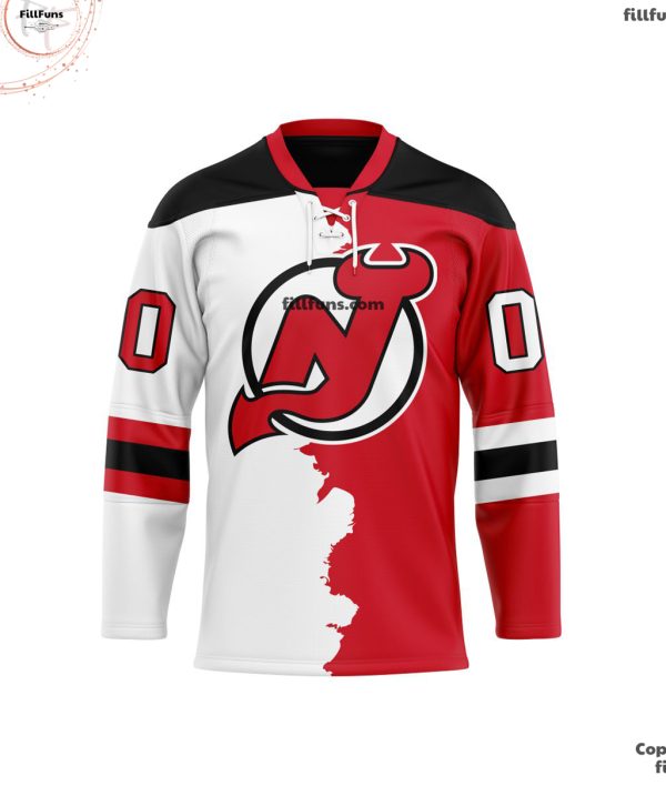 NHL New Jersey Devils Personalized Home Mix Away Hockey Jersey