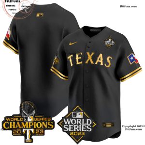 Men’s Texas Rangers 2023 World Series Champions Team Baseball Jersey