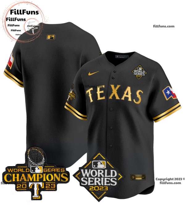 Men’s Texas Rangers 2023 World Series Champions Team Baseball Jersey