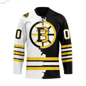 NHL Boston Bruins Personalized Home Mix Away Hockey Jersey