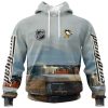 NHL San Jose Sharks Personalized Arena Skyline Design 3D Hoodie