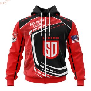 MLR San Diego Legion Special Design Concept Kits ST2402 3D Hoodie