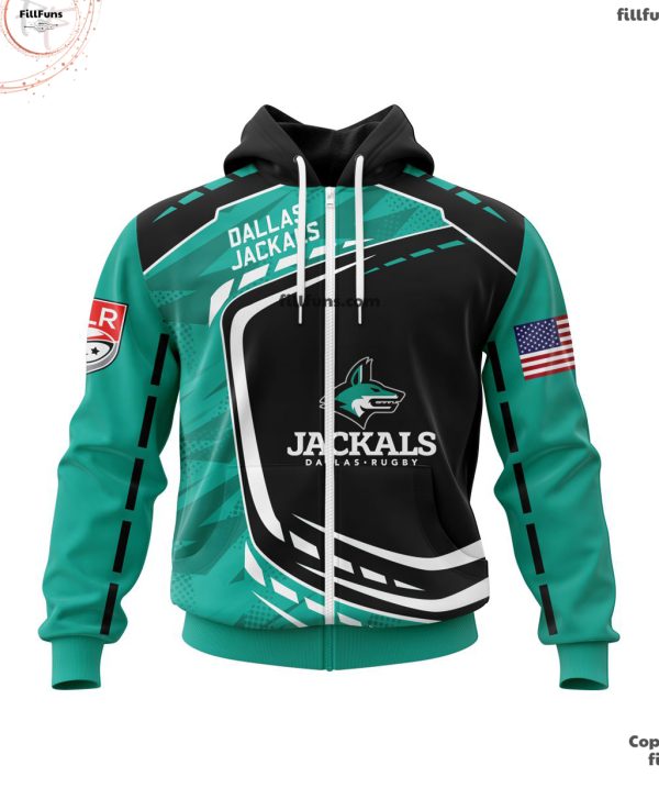 MLR Dallas Jackals Special Design Concept Kits ST2402 3D Hoodie