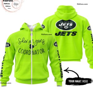 Custom Name NFL New York Jets Shenanigans Coordinator Hoodie