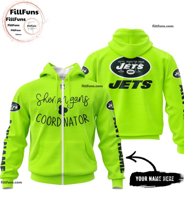 Custom Name NFL New York Jets Shenanigans Coordinator Hoodie